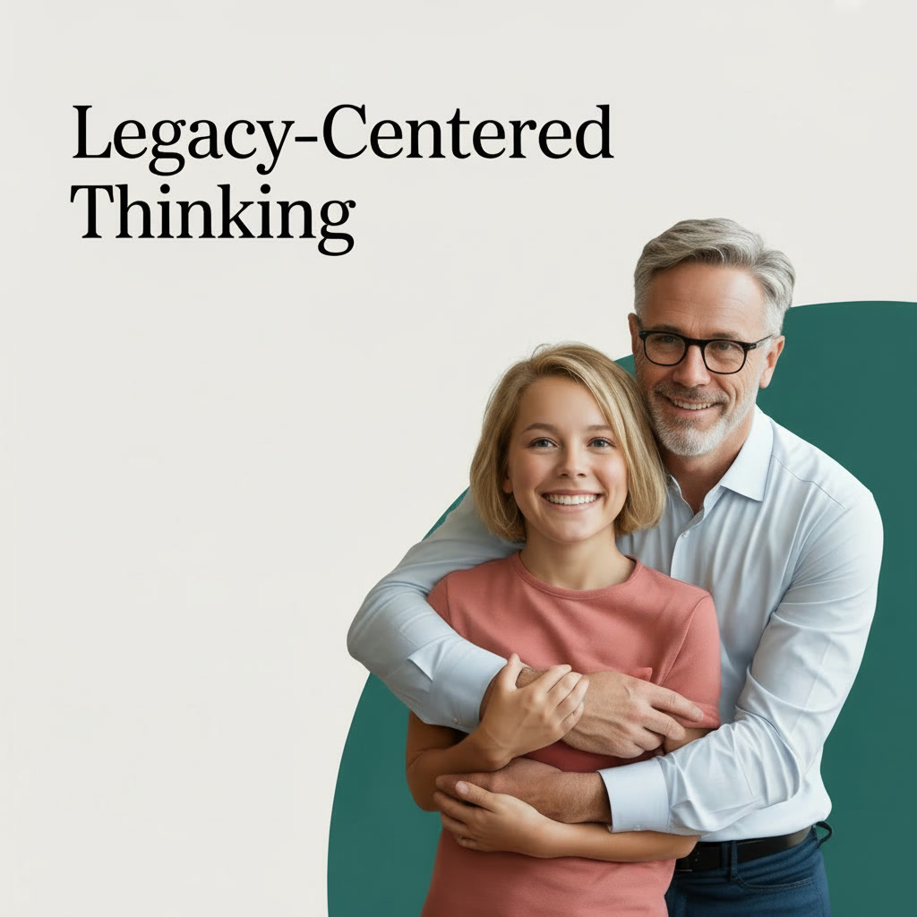 Advisor discussing legacy and testament planning with a family